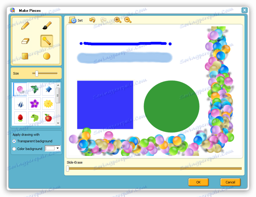 Інструменти малювання в програмі Wondershare Photo Collage Studio
