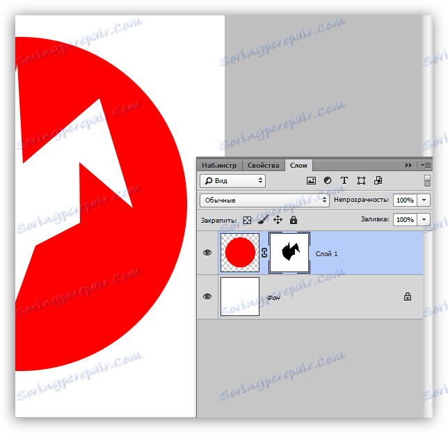 Oryginalne kolory maski w Photoshopie