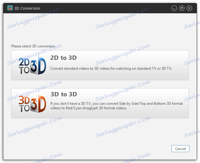 تحويل 3D إلى Xilisoft Video Converter