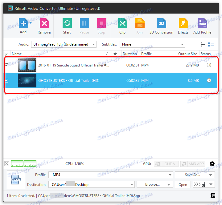 إنشاء عرض شرائح في Xilisoft Video Converter