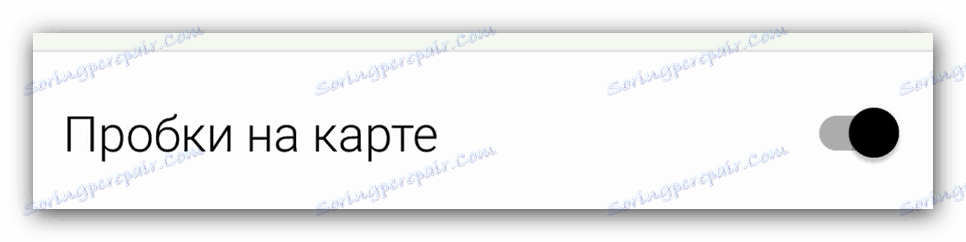 Omogućite prikaz prometnih gužvi Yandex Taxi