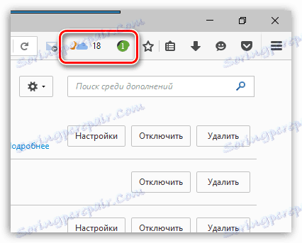 Elementi Yandex za Firefox