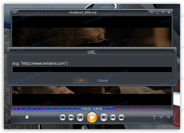 Reproducirajte streaming sadržaja u Zoom Playeru